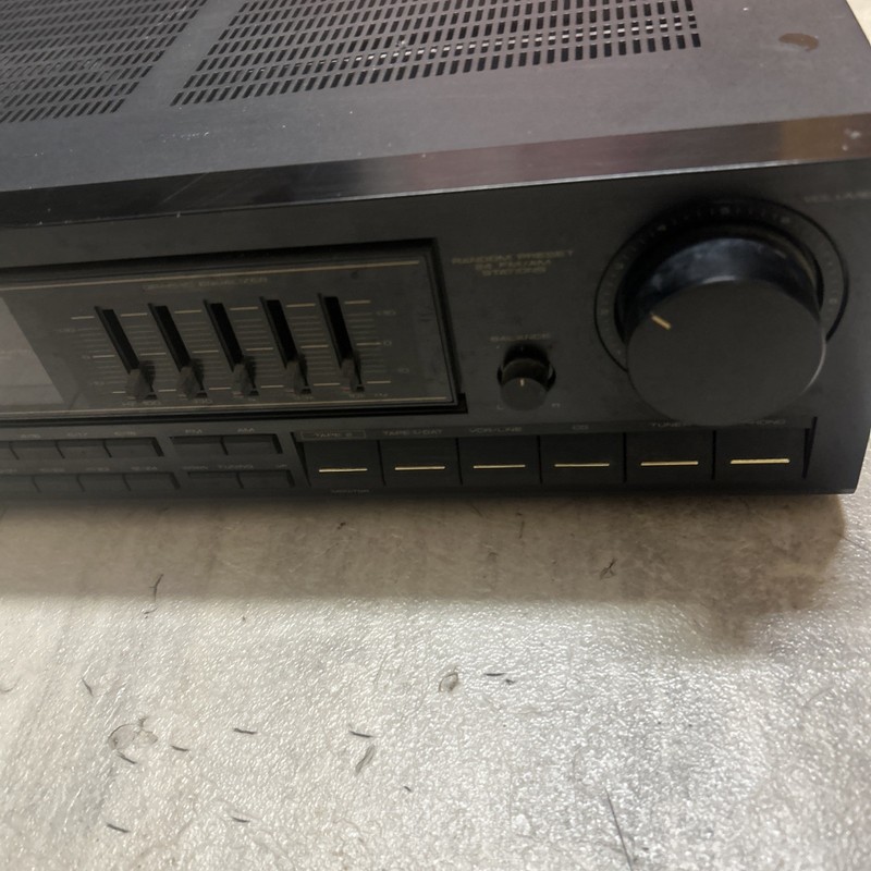 Pioneer SX-1300 AM/FM Radio Receiver w/Equalizer Amber LCD (TESTED WORKING)