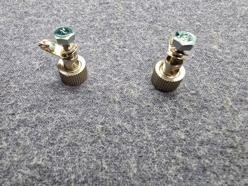 Sansui QR-4500 Receiver Part - Rear Case Ground Lugs (2) gallery