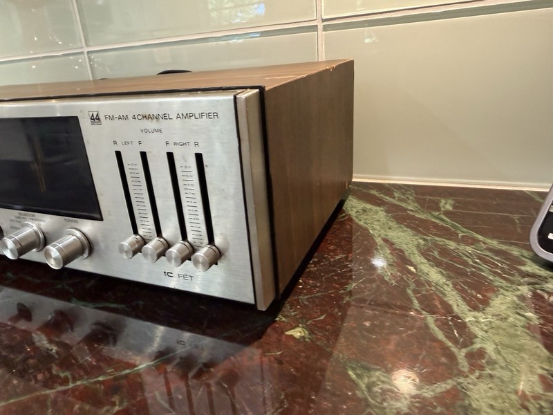 Vintage Panasonic RE-8190 QUAD 8-Track Stereo Receiver 4-Channel Amplifier AS-IS gallery
