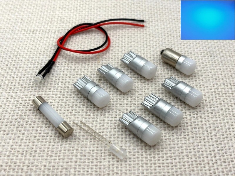 Kenwood KR-3600 3060 replacement LED Lamps bulb lights kit set BLUE