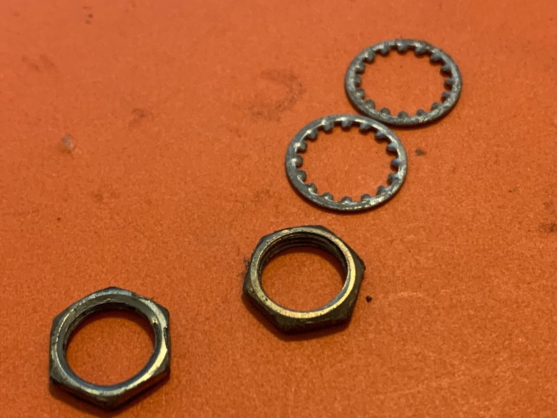 Kenwood KR-6160 Stereo Receiver Parting Out – Securing Nuts and Washers