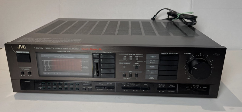 JVC Stereo Integrated Amplifier A-X500VB Dinamic Super A Sold AS-IS