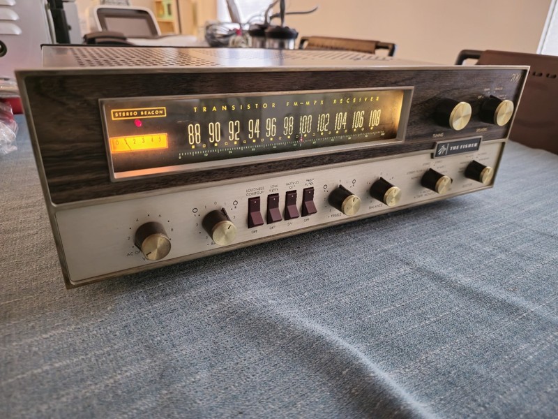 The FISHER 700 T AM FM STEREO RECEIVER AMPLIFIER 700-T | Vintage Audio READ