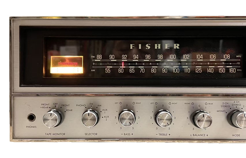 Vintage The Fisher 601, 40W, 2/4 Channel Receiver, 1971, Pro. Serviced. gallery
