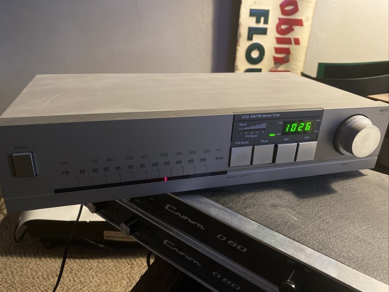 Vintage Modular Components Systems - MCS Series 3722 AM / FM Stereo Tuner Tested gallery