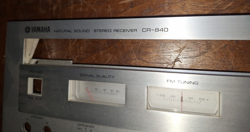 Yamaha CR-840 Faceplate gallery