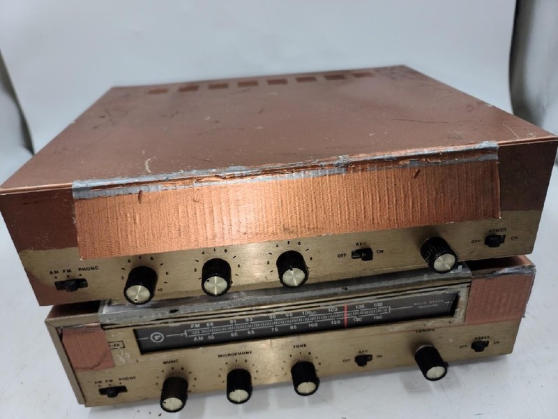 Pair of Vintage Raymer AM / FM Solid State Receivers Model 873-40 gallery