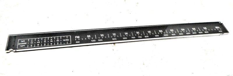 TECHNICS SA-203 FM/AM STEREO RECEIVER – TUNING SCALE – PARTING