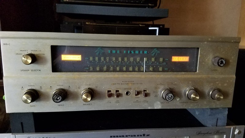 fisher 800c tube receiver.