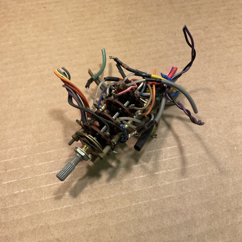 Harman Kardon 930 Receiver Parts: Function Selector Switch -Phono / AM/FM / AUX
