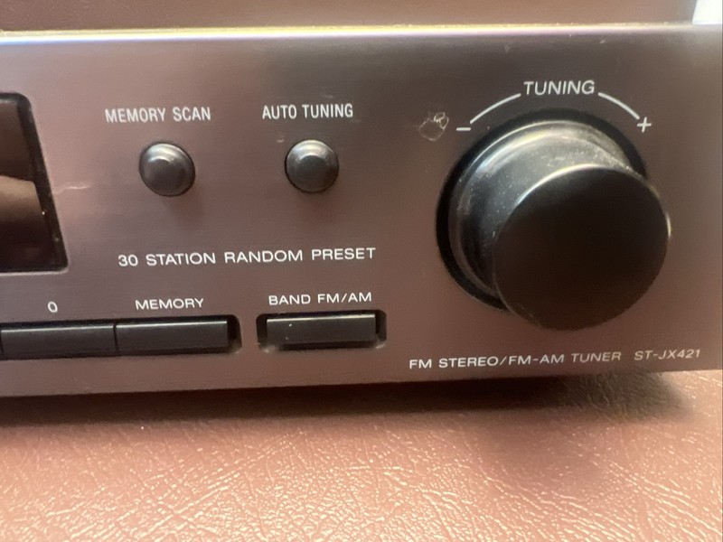 Sony ST-JX421 FM/AM Stereo Tuner Radio Receiver Digital Synthesizer Power up!! gallery