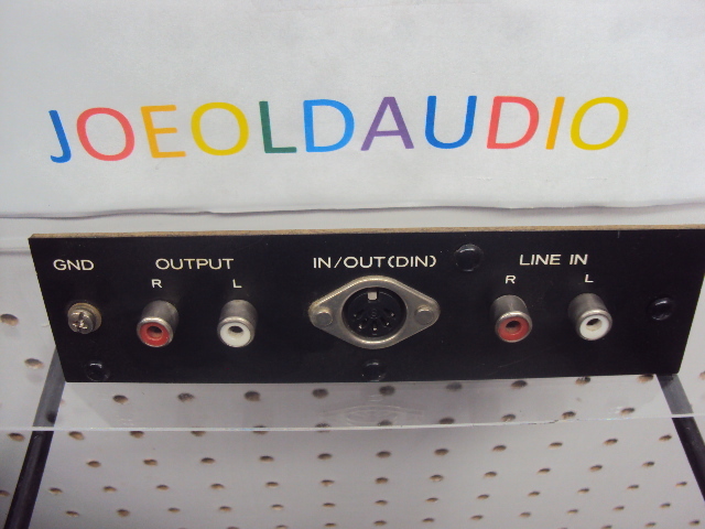 TEAC A-400 Cassette Deck Original RCA IN/OUT Jack Panel Parting Out A-400 Deck