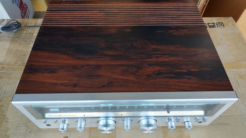 SANSUI G-5700 Pure Powe DC Stereo Rx. Cleaned & Tested Looks Good & Works Well!