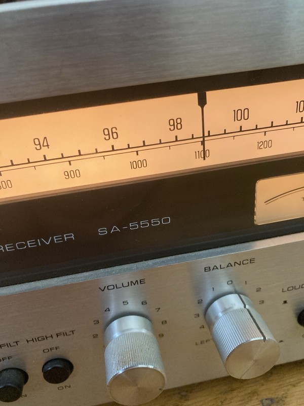 TECHNICS SA 5550 STEREO RECEIVER tested Works Great 1975 gallery