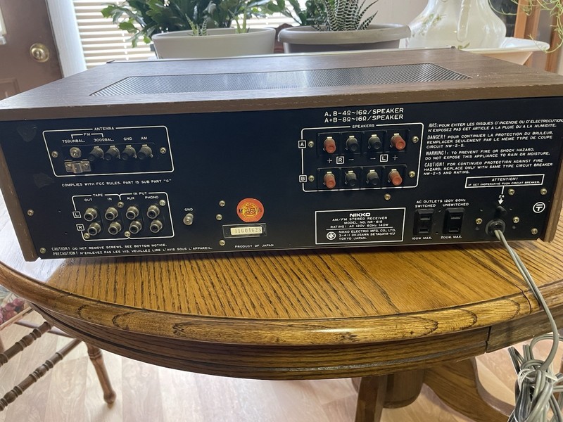 Nikko NR-615 Stereo Receiver gallery
