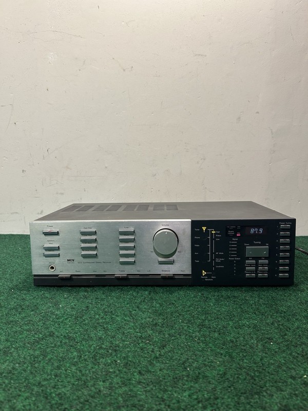MCS Series 3237 Synthesized Stereo Receiver MODULAR COMPONENT SYSTEMS – UNTESTED