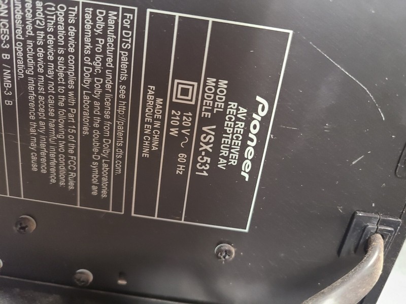 Pioneer Receiver Foot / Feet gallery