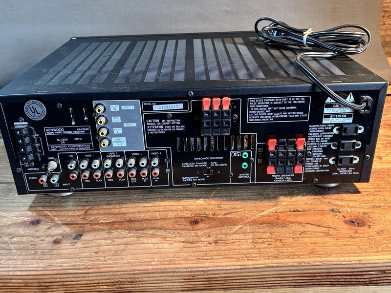 Vintage Kenwood KR-V7040 Stereo Receiver gallery
