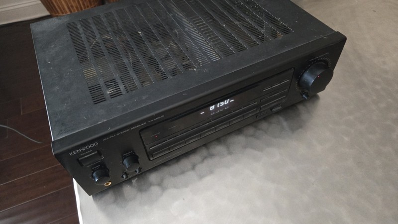 Kenwood KR-A5040 AM-FM Stereo Receiver 200W Tested Works No Remote Included gallery