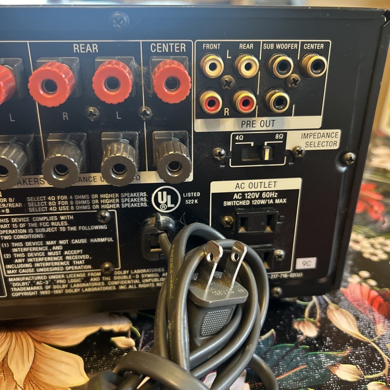 Vintage Sony STR-DB930 Stereo Receiver Amplifier Amp 100 Watt with Phono Input gallery
