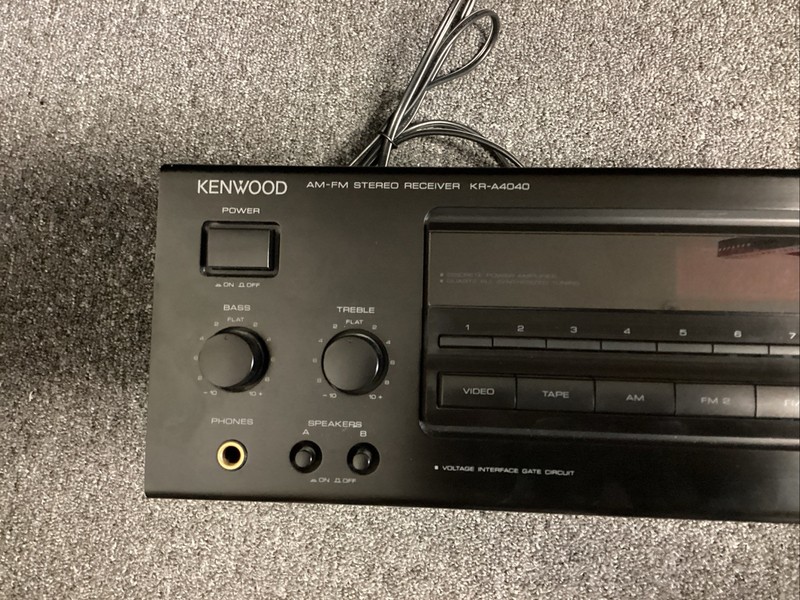 KENWOOD KR‑A4040 AM/FM STEREO RECEIVER gallery