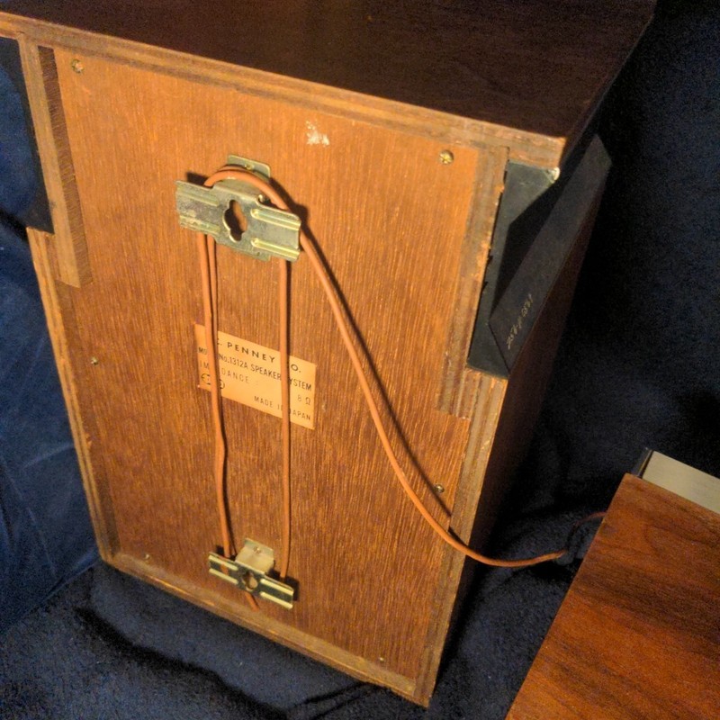 VTG JC Penney Fet 1312A AM-FM Multiplex Stereo & Speakers Vintage Set gallery