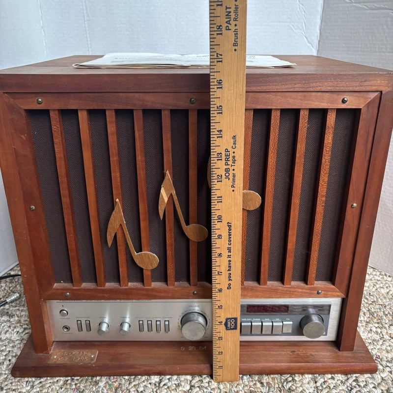 Vintage Realistic STA-730 AM/FM Stereo Receiver Tested Works Handmade Speaker 85 gallery