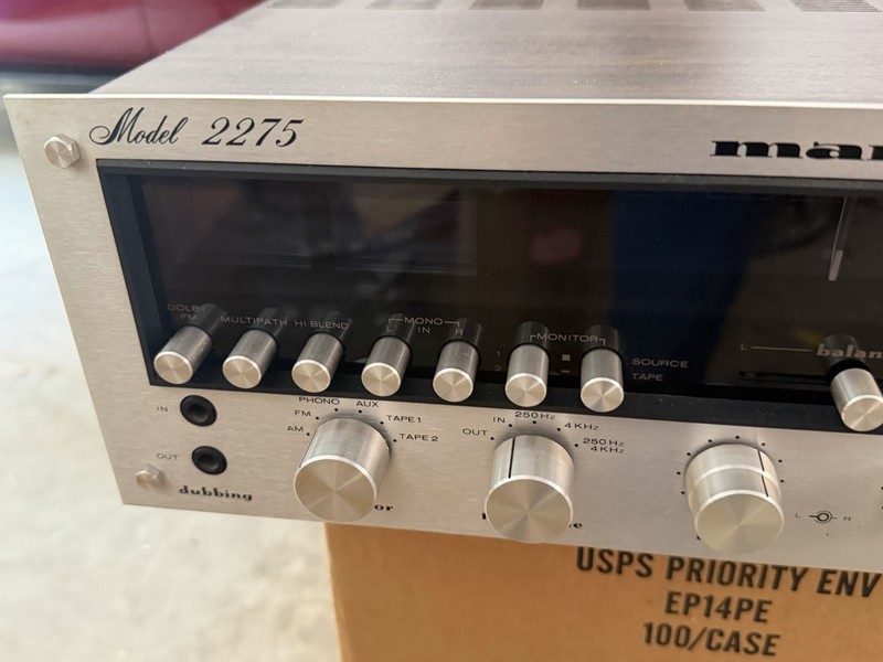 MARANTZ 2275 STEREO RECEIVER FULLY RECAPPED PRO SERVICED gallery