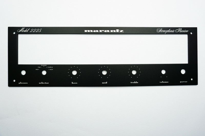 New! Marantz 2225 Receiver Front Panel Faceplate (Face Plate) B