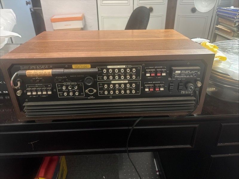 Vintage Sansui QRX-3500 4 Channel Stereo Receiver - Tested Working gallery