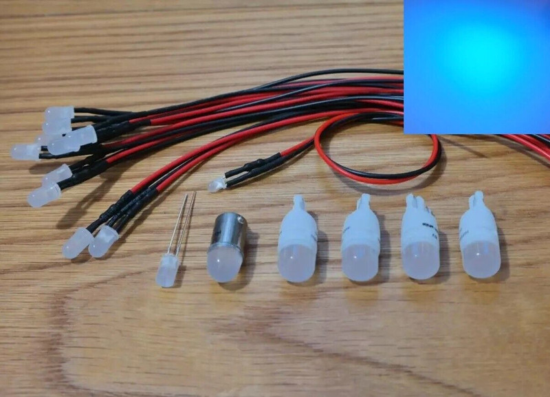 Pioneer SX-950 RECEIVER replacement LED lamps kit bulb lights with BLUE