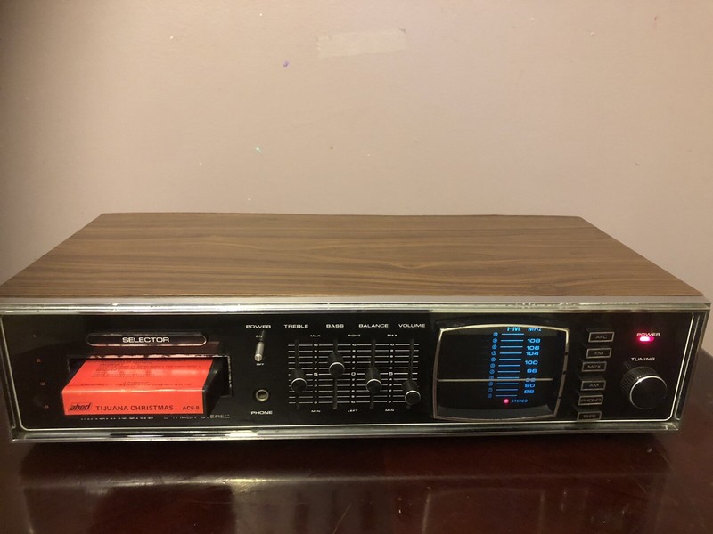 Magnasonic 8Track Stereo Receiver Amp Very Rare Made In Japan With Phono Input