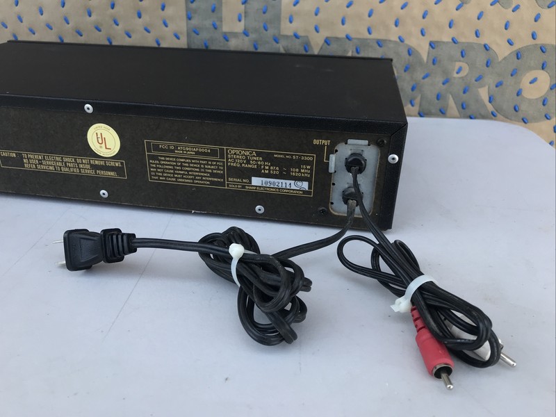 Optonica (Sharp) Stereo Tuner ST-3300. Digital Tuning Display. Tested, Works! gallery
