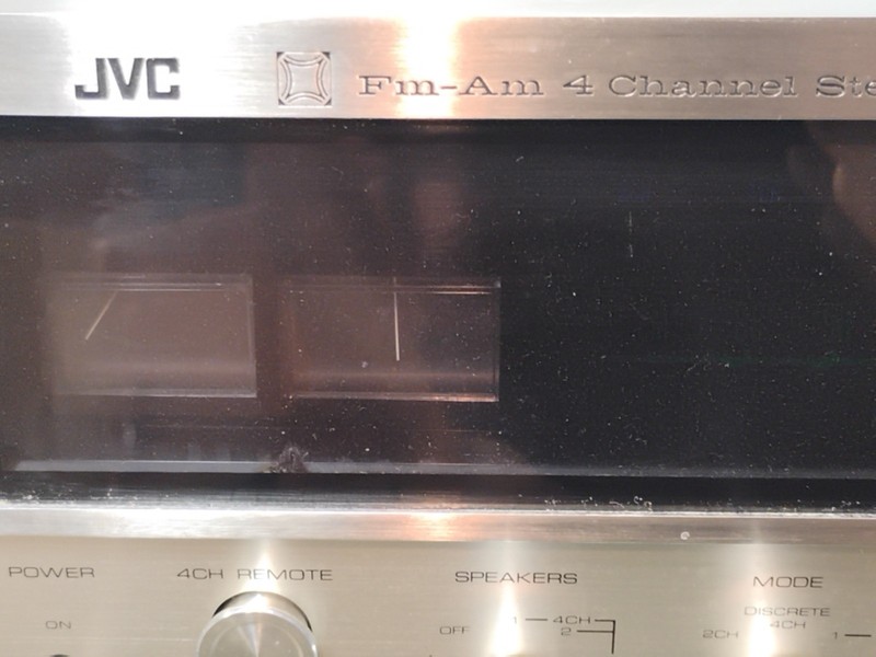 JVC 4VR-5446 FM-AM 4 Channel Stereo Receiver for Parts Repair - Main Fuse Blows gallery
