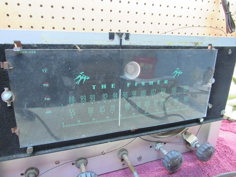 Vintage The Fisher 70-RT FM/AM Tube Tuner Receiver for Parts or Repair gallery