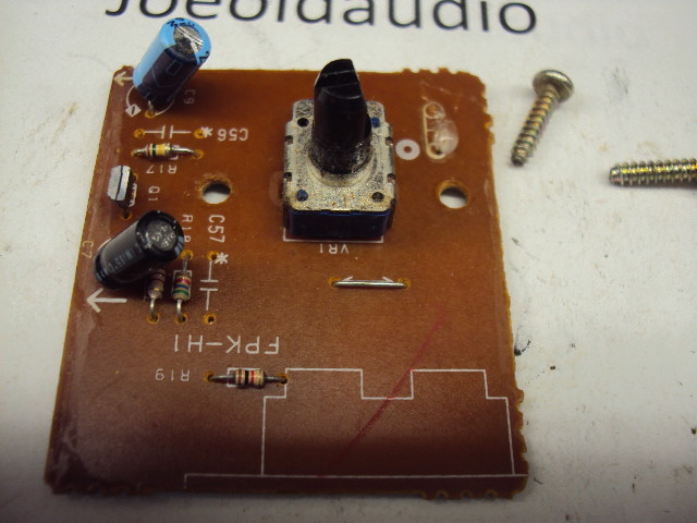 AIWA TS-W5U Original Volume Control Board 84-SP1-603-110 Parting Out AIWA TS-W5U gallery