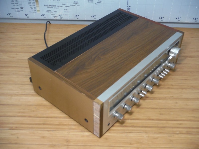 Vintage Pioneer SX-650 AM/FM Stereo Receiver Silver Face for parts or repair gallery