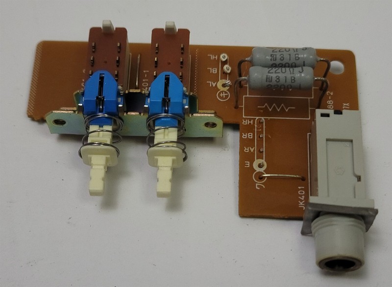 Yamaha R-70 Receiver Phone Jack Board w/ Speaker Switches LC7488-2 / GCMK-77X