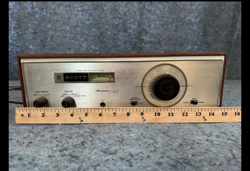 VINTAGE.Scott Stereomaster LT-110-B FM Stereo Tuner Receiver
