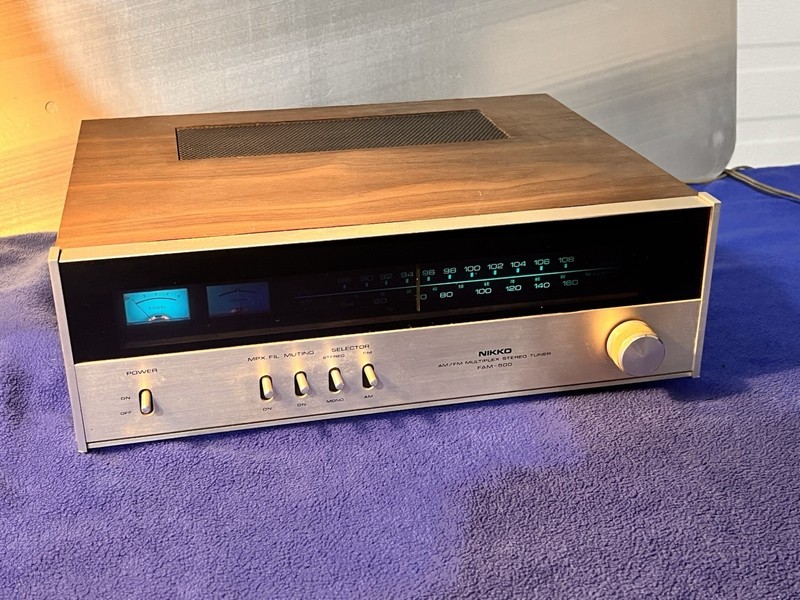Vintage NIKKO Tuner FAM-500 Stereo Radio AM FM Radio Audio HiFi | Nice Condition