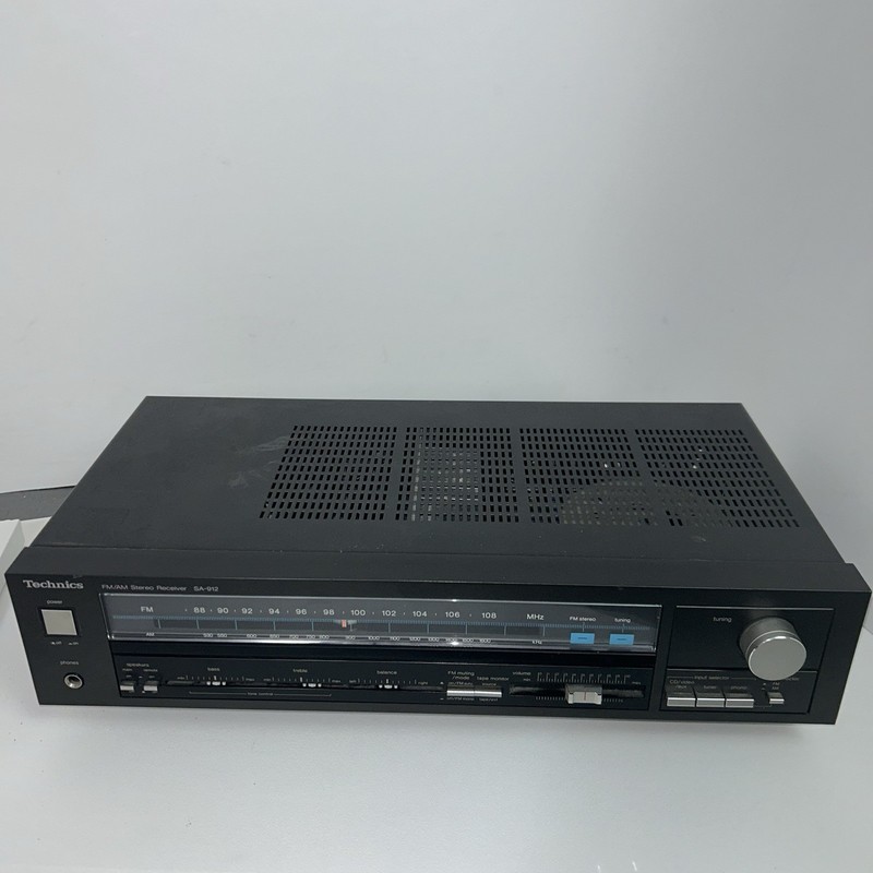Technics SA-912 AM/FM Stereo – Working – Clean Unit