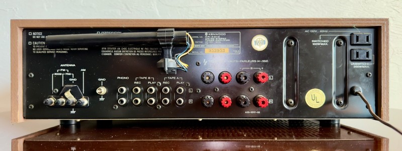 Kenwood KR-4010 Stereo Receiver – Vintage 1970s Silver Face Classic gallery