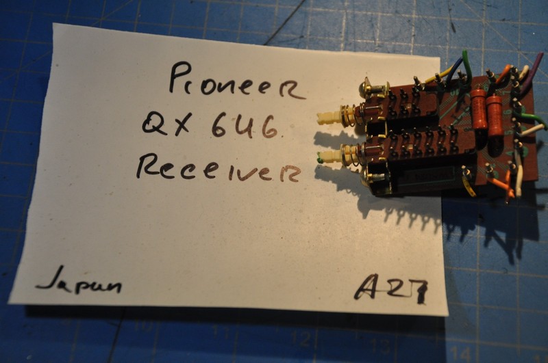 Pioneer QX-646 Receiver Replacement Parts Cir Board Part # ANP-143-0