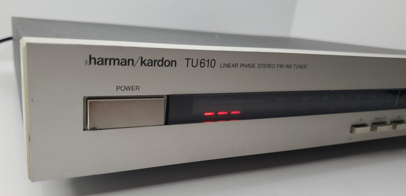 harman/kardon TU610 Linear Phase Stereo FM/AM Tuner - TESTED | Made in Japan gallery