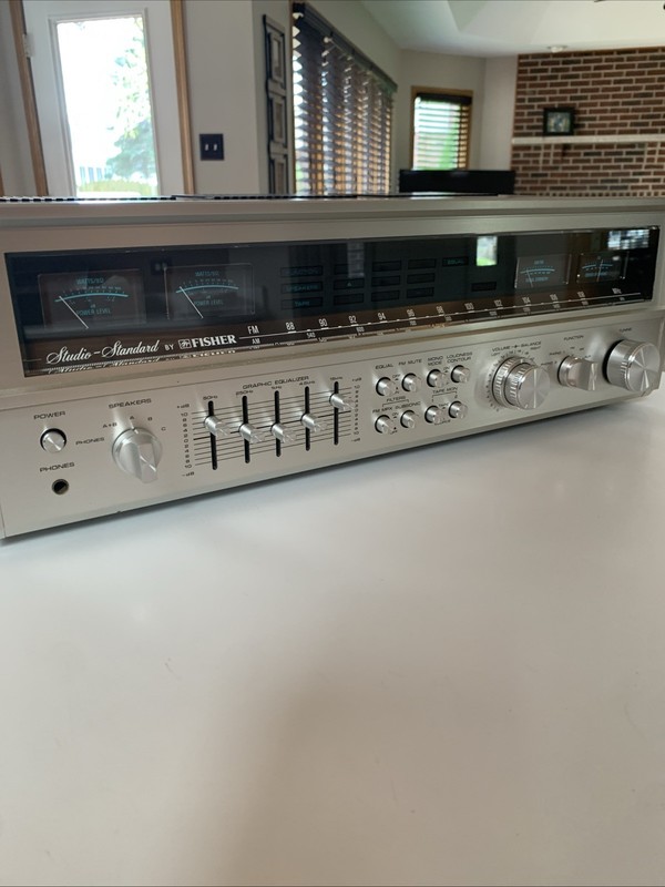 FISHER AM/FM Stereo Receiver RS-2010 Tested Working And Absolutely Beautiful gallery