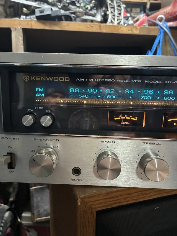 Vintage Kenwood KR-6600 56W AM/FM Stereo Receiver, 1976, Pro. Serviced gallery