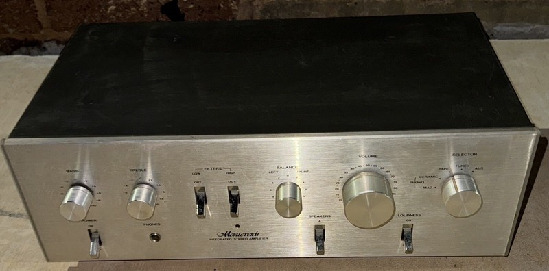 MONTEVERDI H318 INTEGRATED STEREO AMPLIFIER - VINTAGE RARE - FOR PARTS! gallery