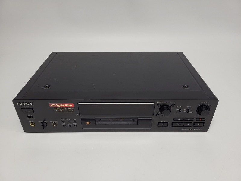 Vintage 1999 Sony MDS-JB930 MiniDisc Deck Player Recorder (Tested)