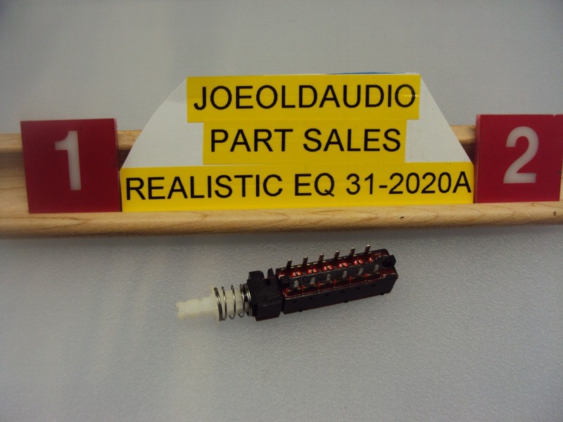 Realistic 31-2020A Switch Replaces Monitor2, Dubbing 1/2, Dubbing 2/1, Record EQ