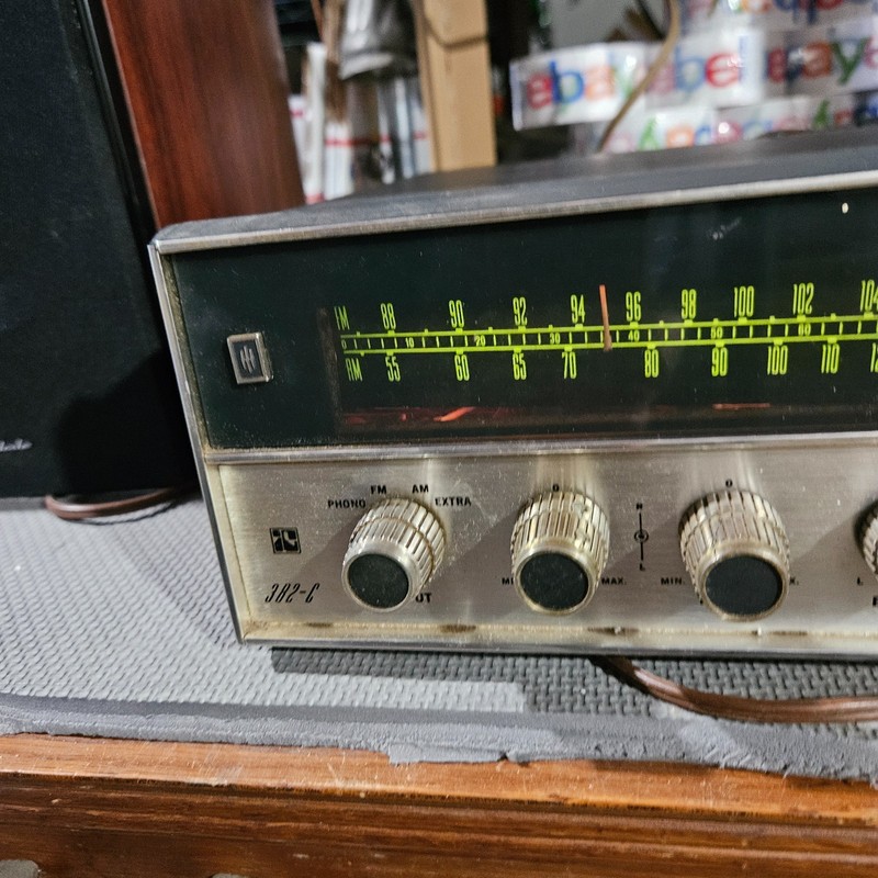 Vinatge Scott Stereomaster 382 -C Ampilifer Receiver Working project see videos gallery